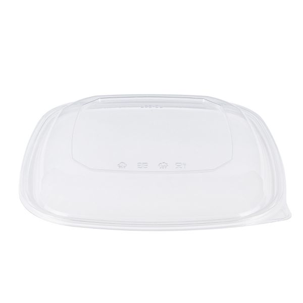 Clear PET square dome lid