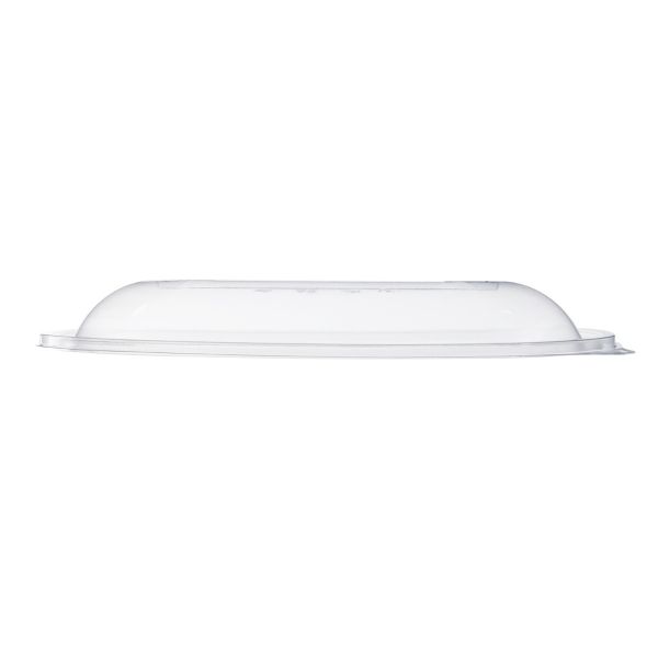 Karat clear dome lid for square catering bowl