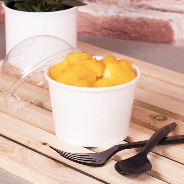 Karat 8 oz Gourmet Food Container (96mm) - 1,000 Containers
