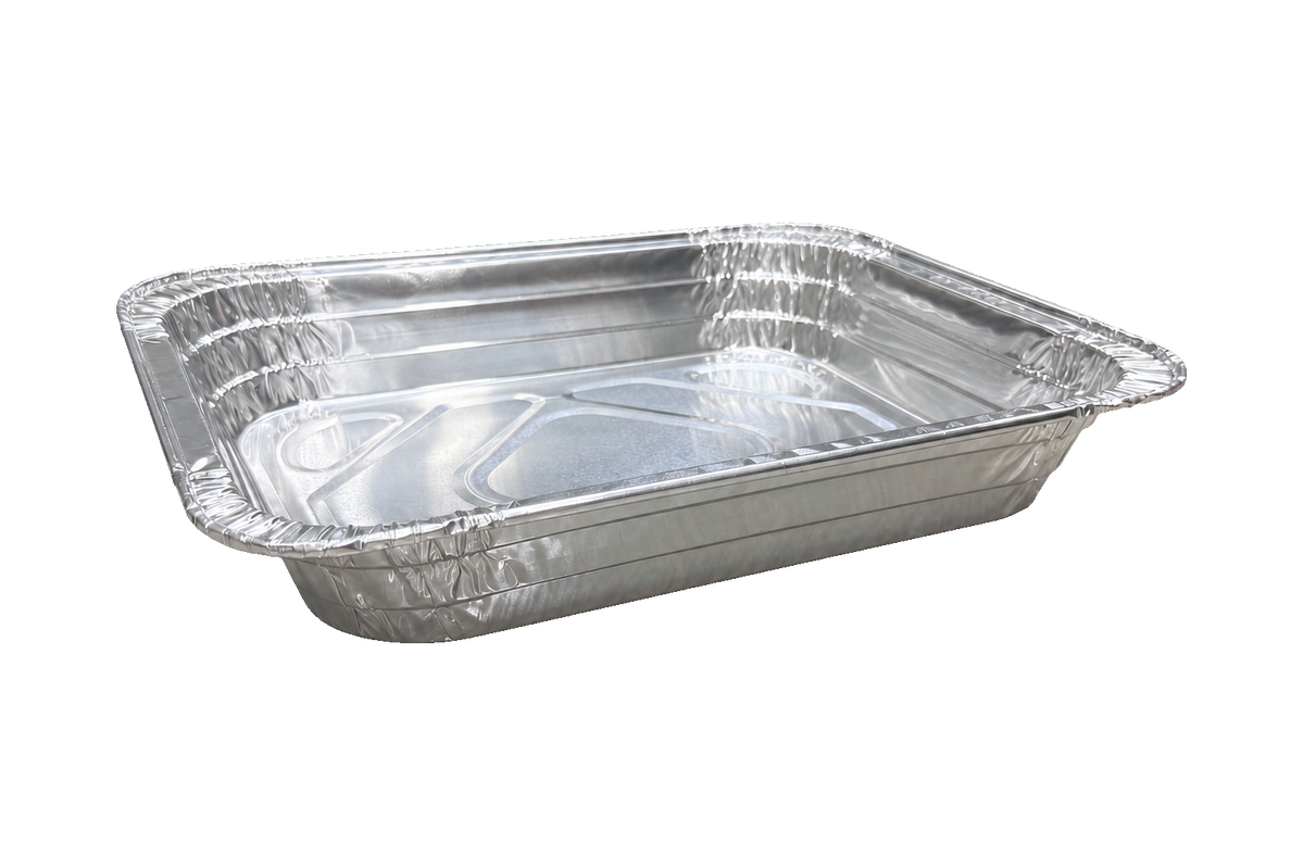 Smart USA HS313 Half Size Medium Aluminum Steam Table Pans (9x13) - Made in USA