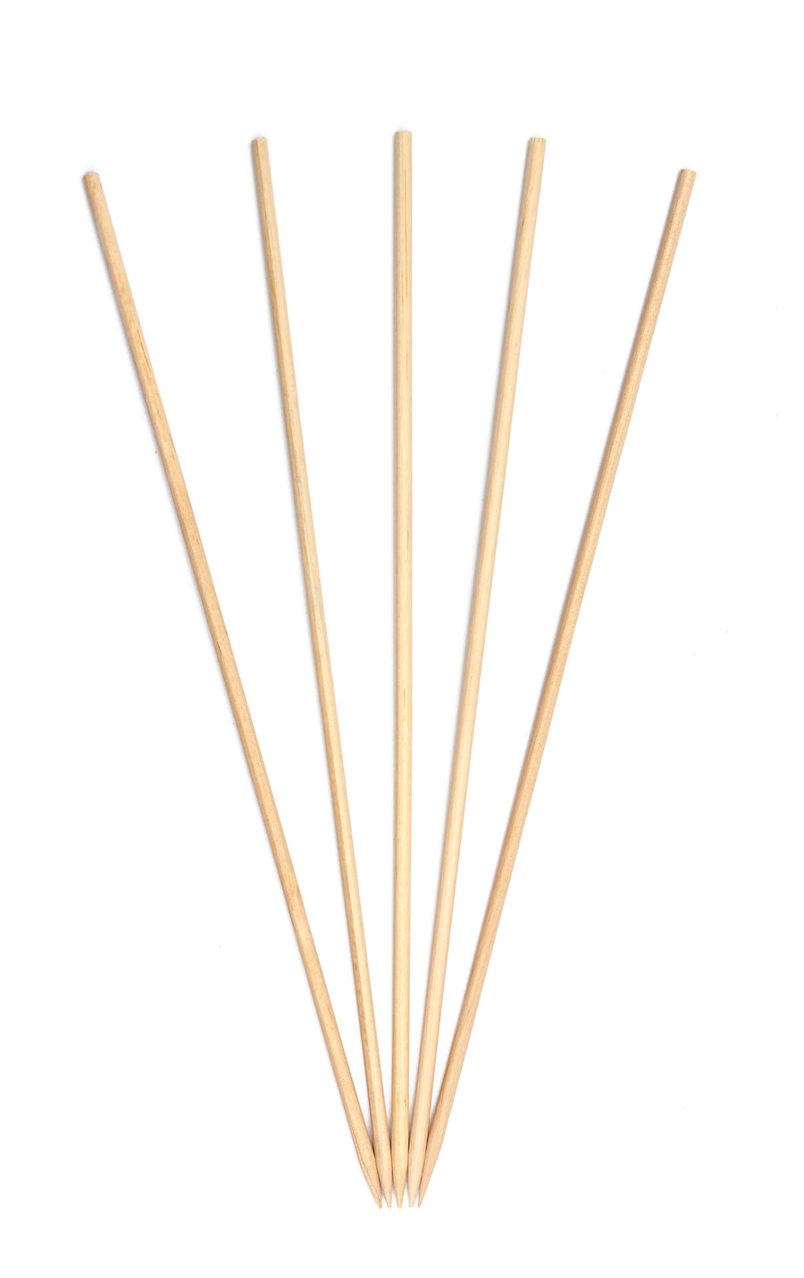 10" Wood Skewers - Disposable Grilling & Serving Skewers (Case of 3 x 1,000) - WS10