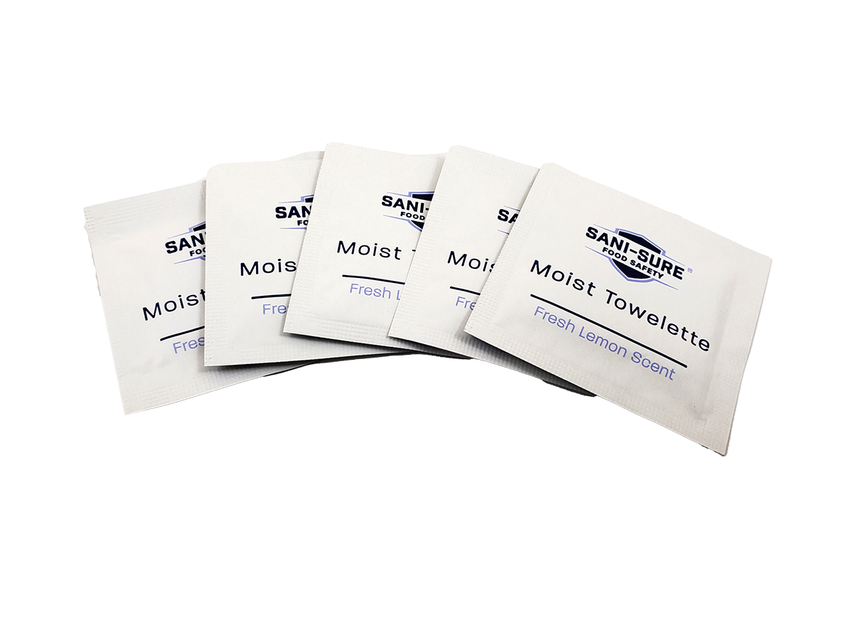Lemon Scented Moist Towelettes MTS1000