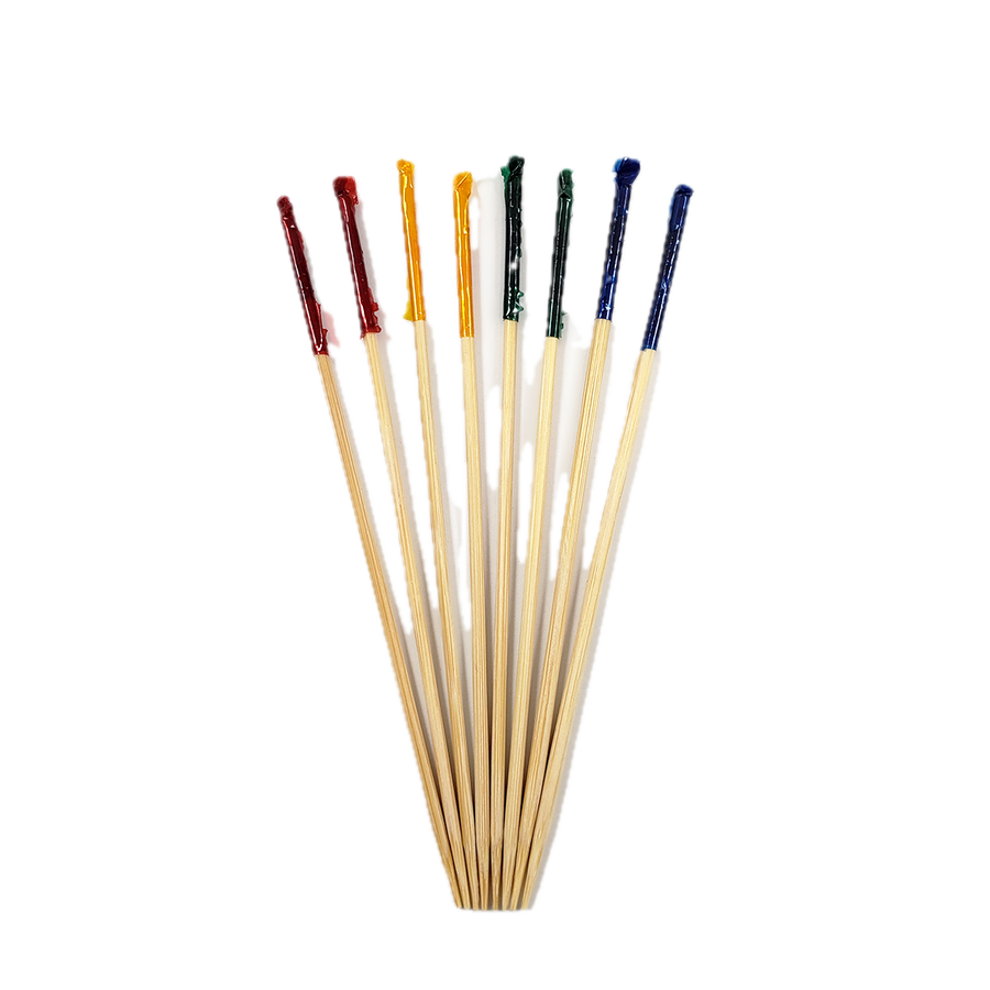 4" Club Frill Toothpicks - Decorative Sandwich Picks (Case of 10 x 1,000) - TCF1000