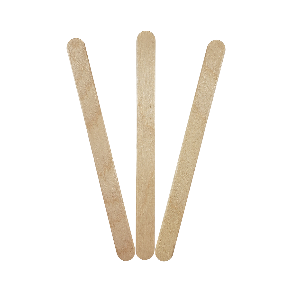 Wood Popsicle Sticks, Banded POP50