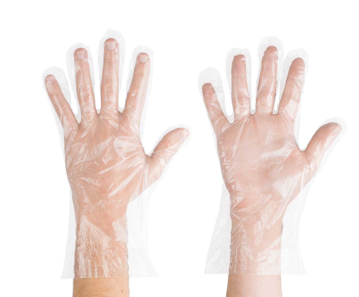 Clear Poly Gloves Extra Large SB503X