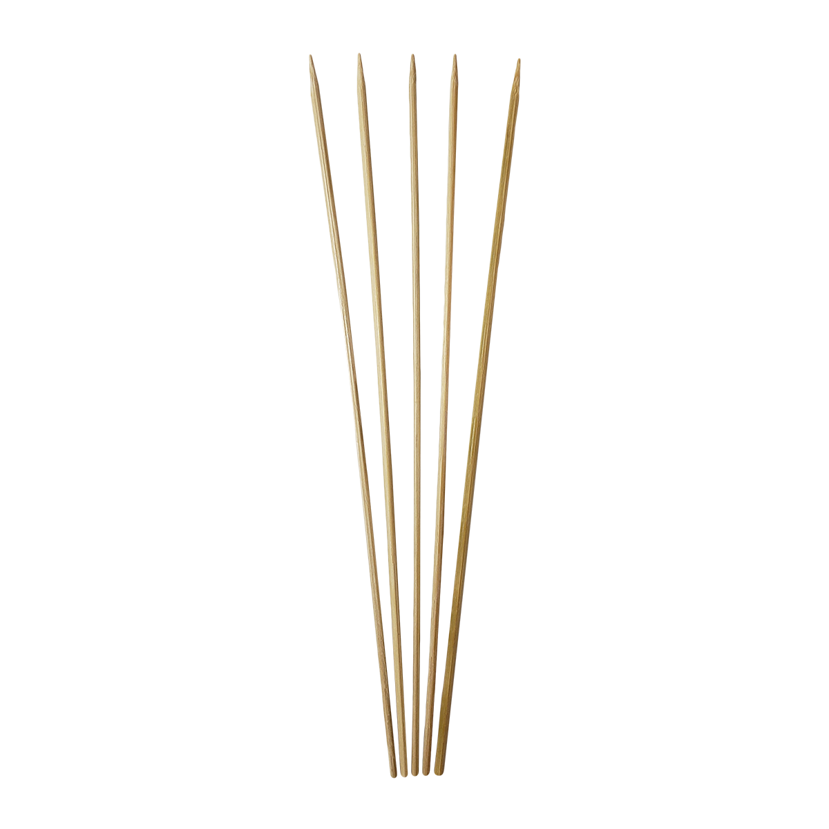 8" Bamboo Skewers - Disposable Grilling & Serving Skewers (Case of 12 x 16 x 100) - BA8
