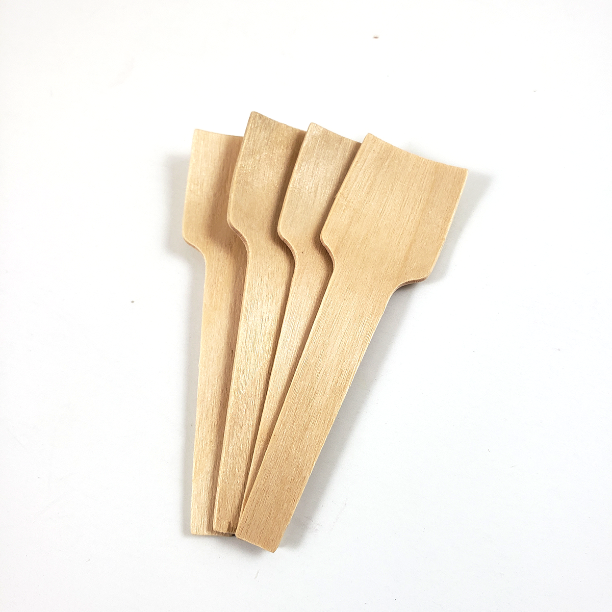 2.75" Wooden Tasting Spoons WSP275