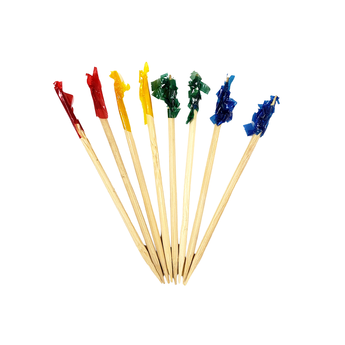 2.5" Frill Toothpicks - Decorative Cocktail & Appetizer Picks (Case of 10 x 1,000) - TRF101