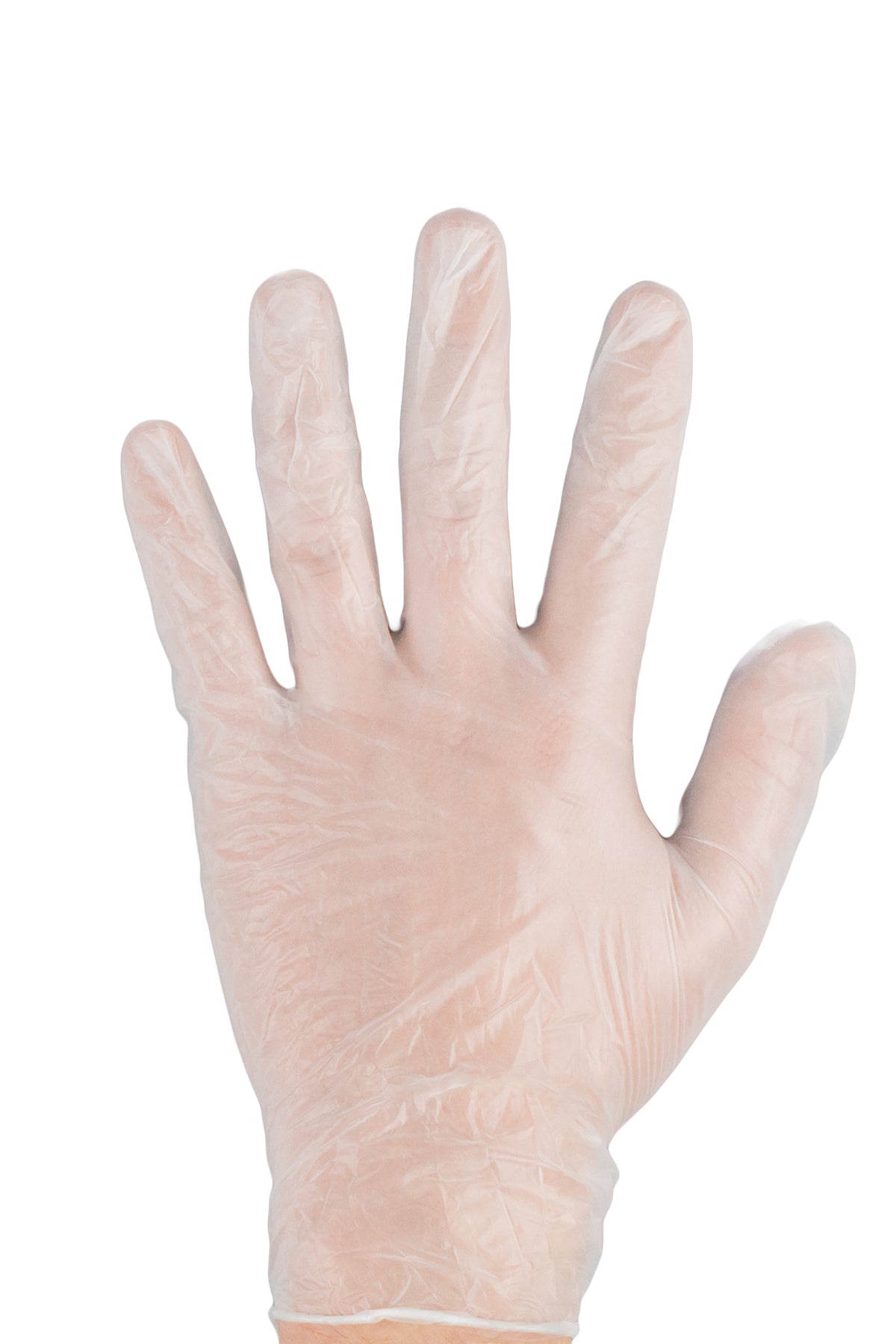 Clear Vinyl Gloves Powdered VES103