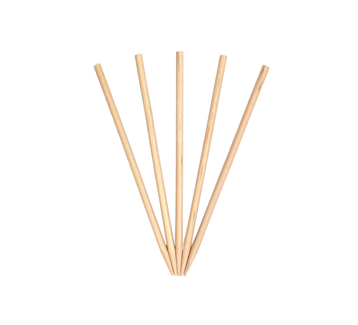 4.5" Wood Skewers - Disposable Grilling & Serving Skewers (Case of 10 x 1,000) - WS45