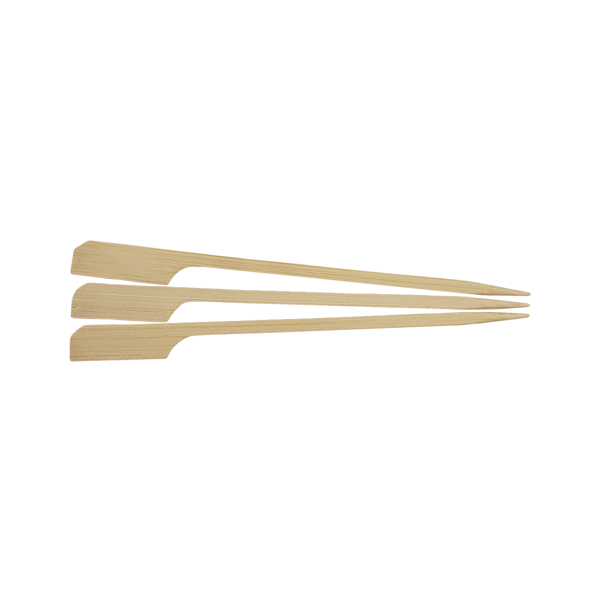 4.5" Bamboo Paddle Picks BPAD45