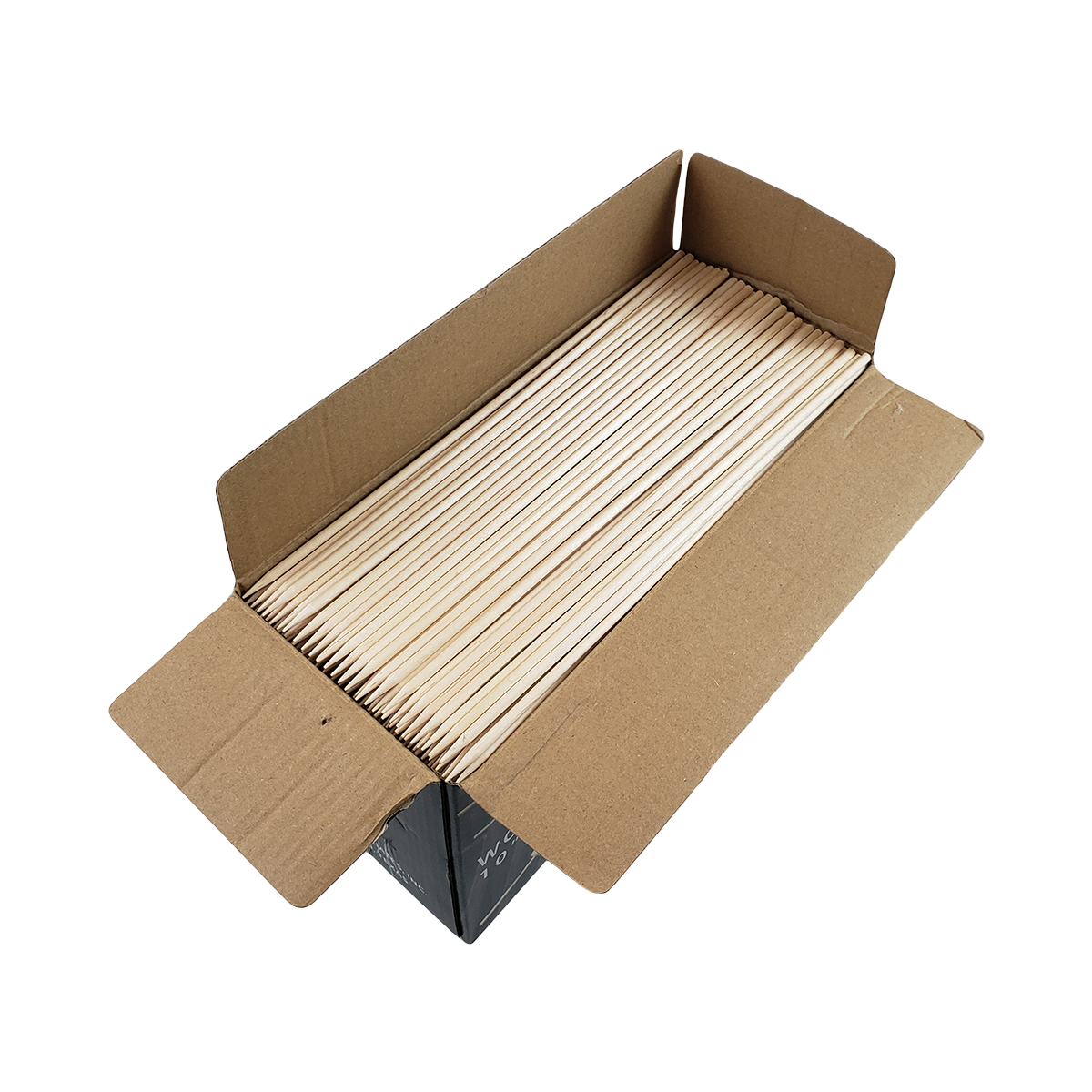 10" Wood Skewers - Disposable Grilling & Serving Skewers (Case of 3 x 1,000) - WS10