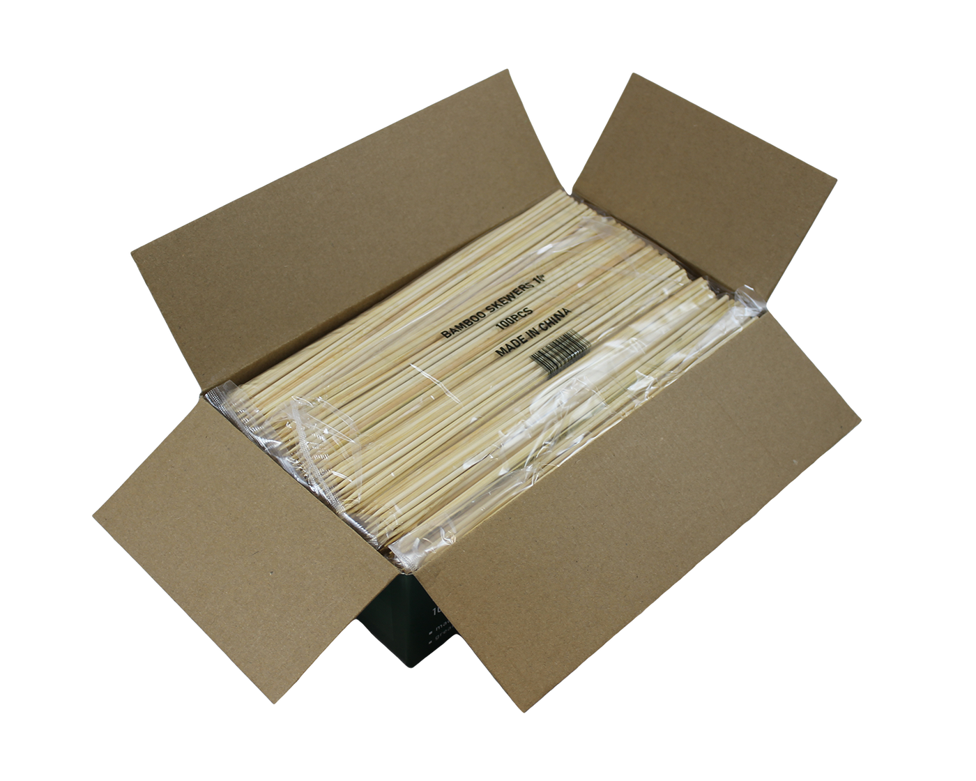 10" Bamboo Skewers - Disposable Grilling & Serving Skewers (Case of 12 x 10 x 100) - BA10
