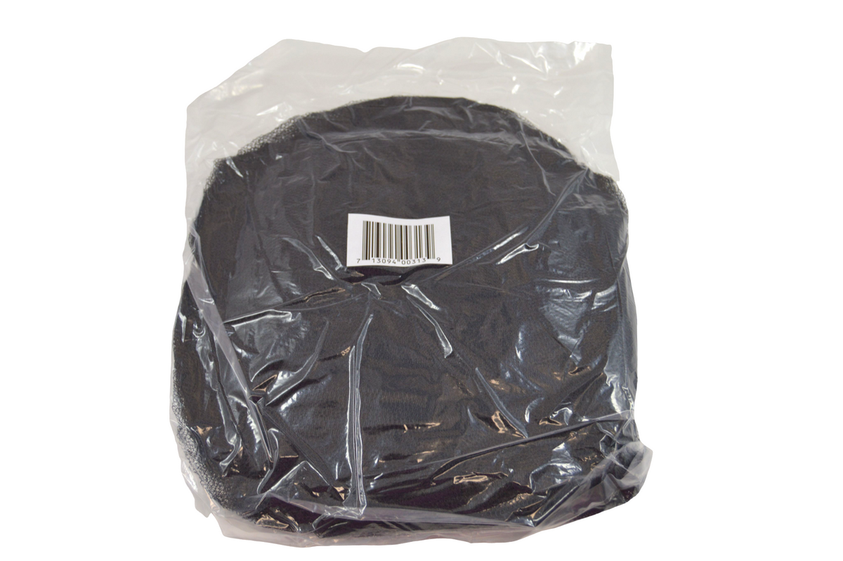 22" Black Mesh Hairnets HNET22BLK