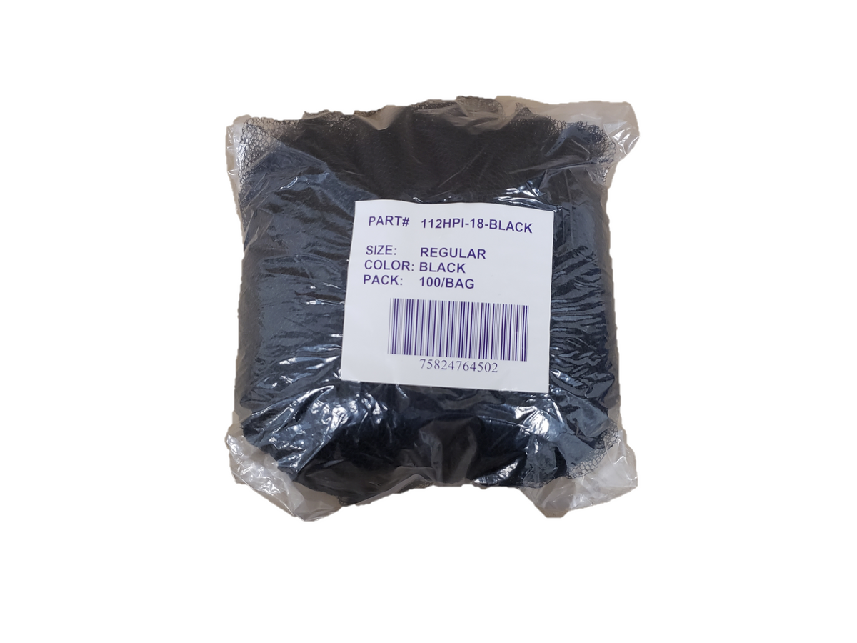 Black Nylon Beard Nets BP112HPI
