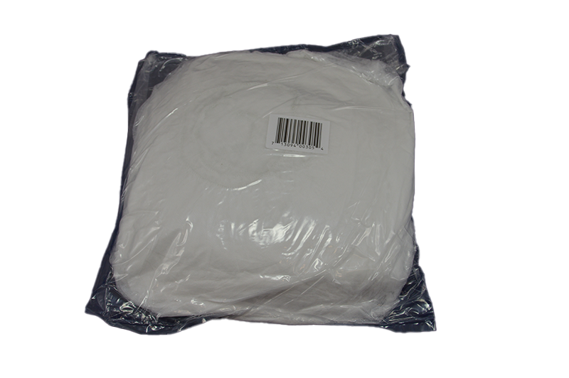 21" White Bouffant Caps, 10gsm BCAP21