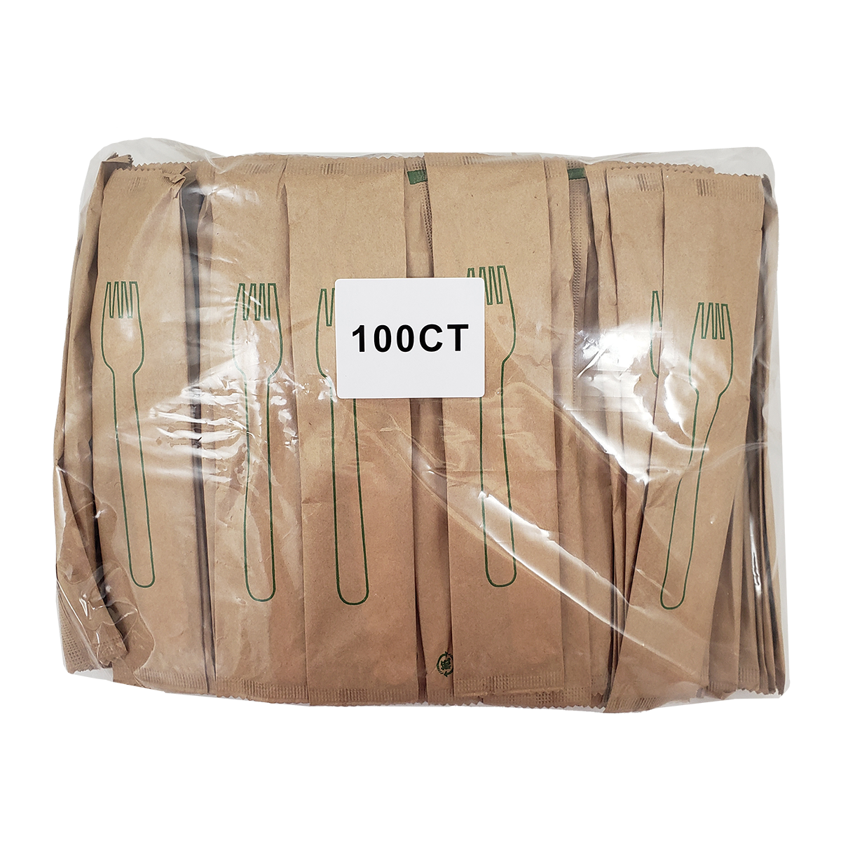 Wooden Forks, Individually Wrapped WFPW