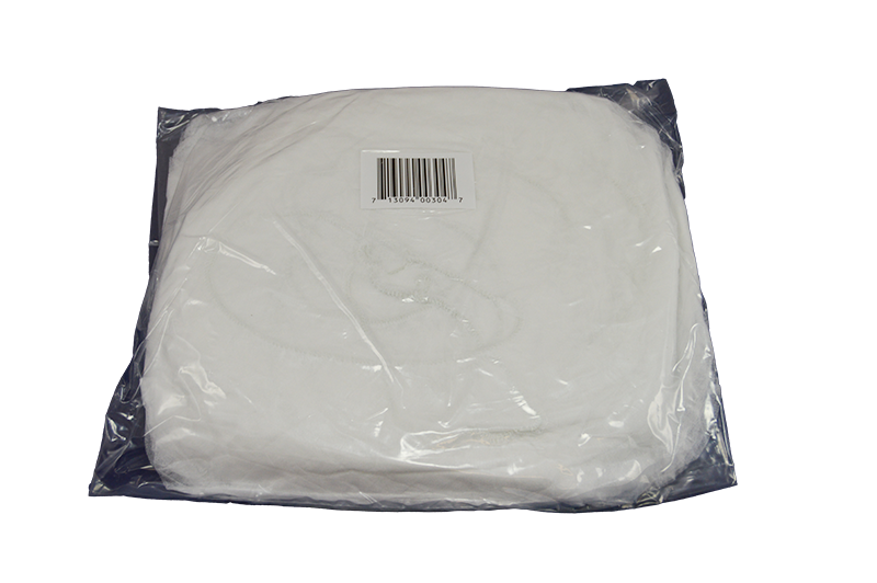 18" White Bouffant Caps, 10gsm BCAP18