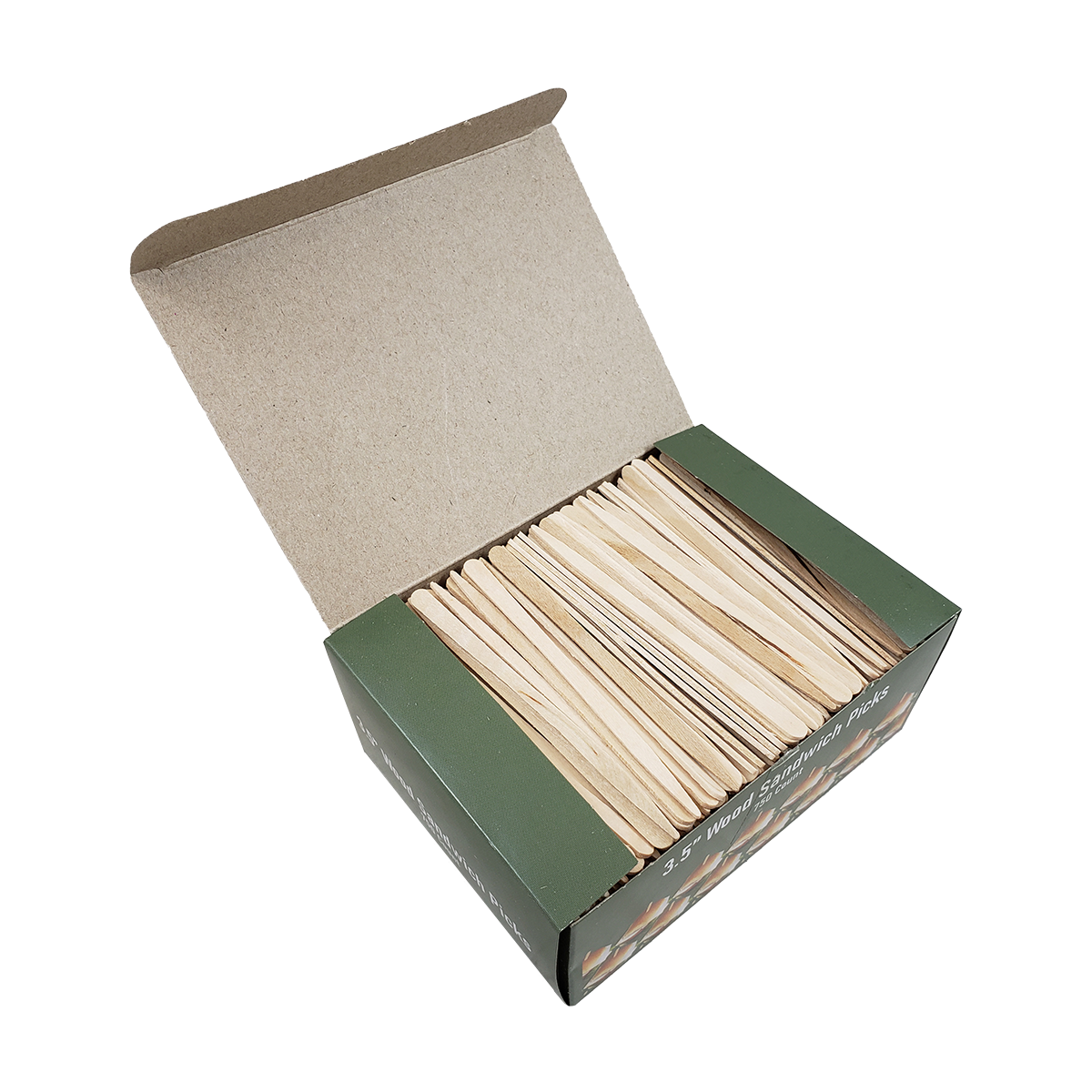 3.5" Wood Sandwich Picks TS750