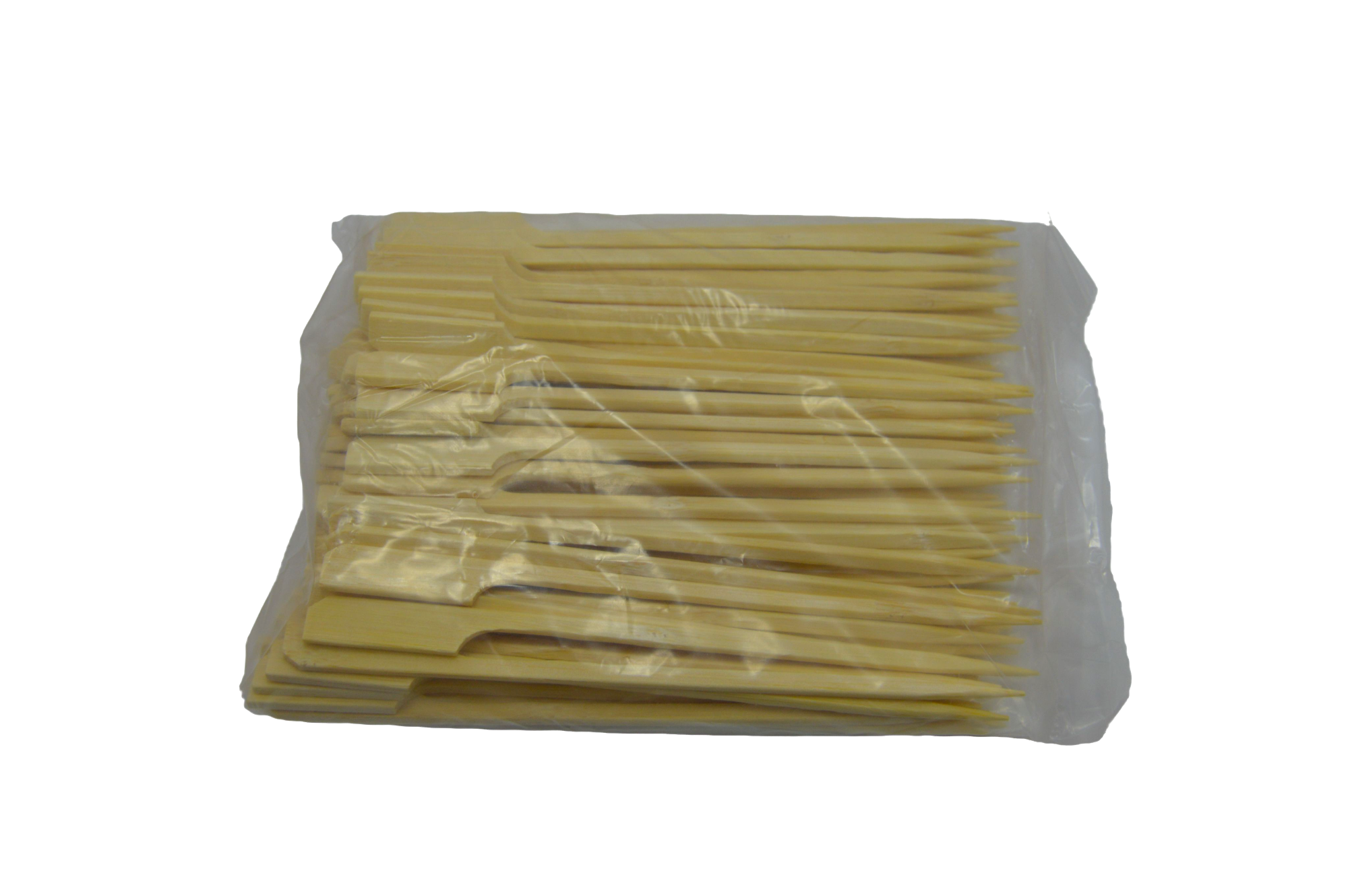 6" Bamboo Paddle Picks - Decorative Appetizer & Garnish Picks (Case of 10 x 100) - BPAD6
