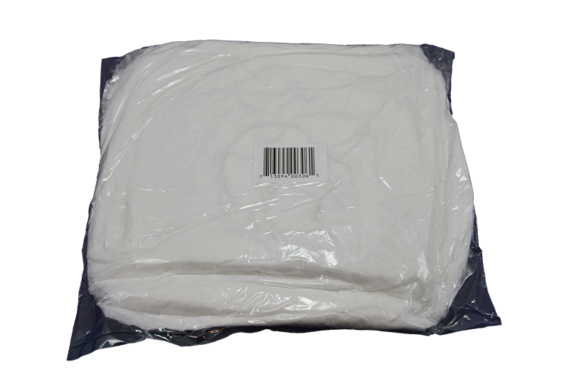24" White Bouffant Caps, 10gsm BCAP24