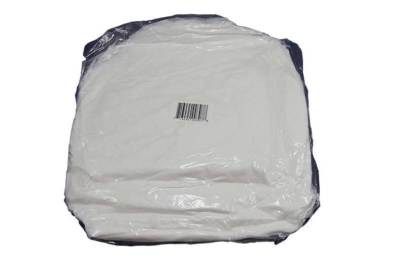 28" White Bouffant Caps, 10gsm BCAP28
