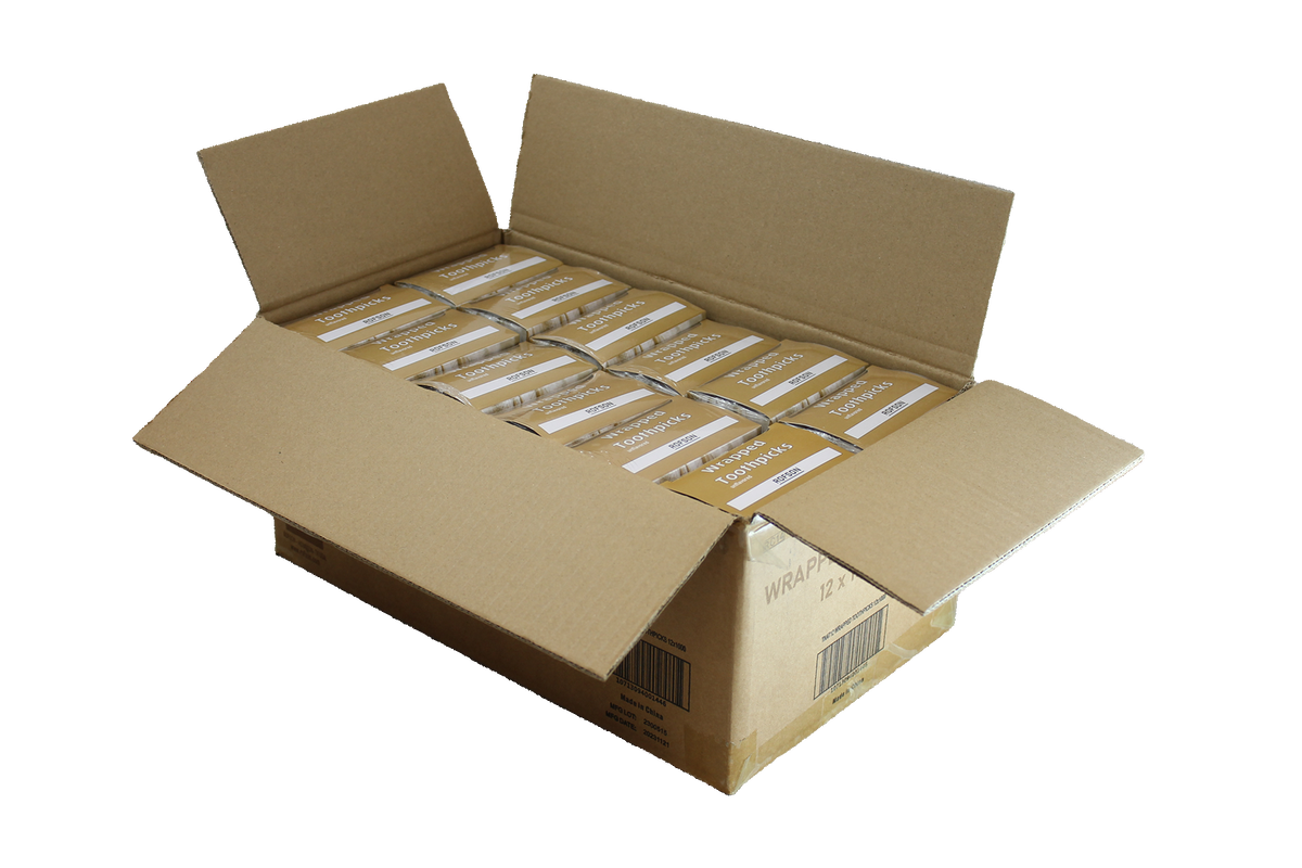 Natural Wood Toothpicks TNAT12