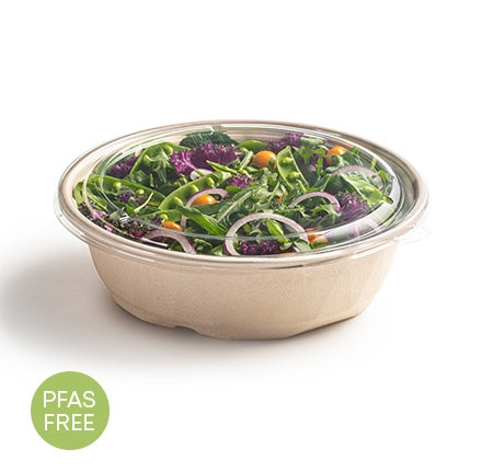 9.7" 84 OZ. ROUND BOWL - PFAS FREE (300 Bowls)