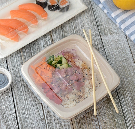 7" 16 OZ. PFAS FREE SQUARE BOWL (300/CS)