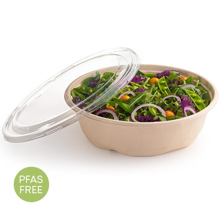 9.7" 84 OZ. ROUND BOWL - PFAS FREE (300 Bowls)