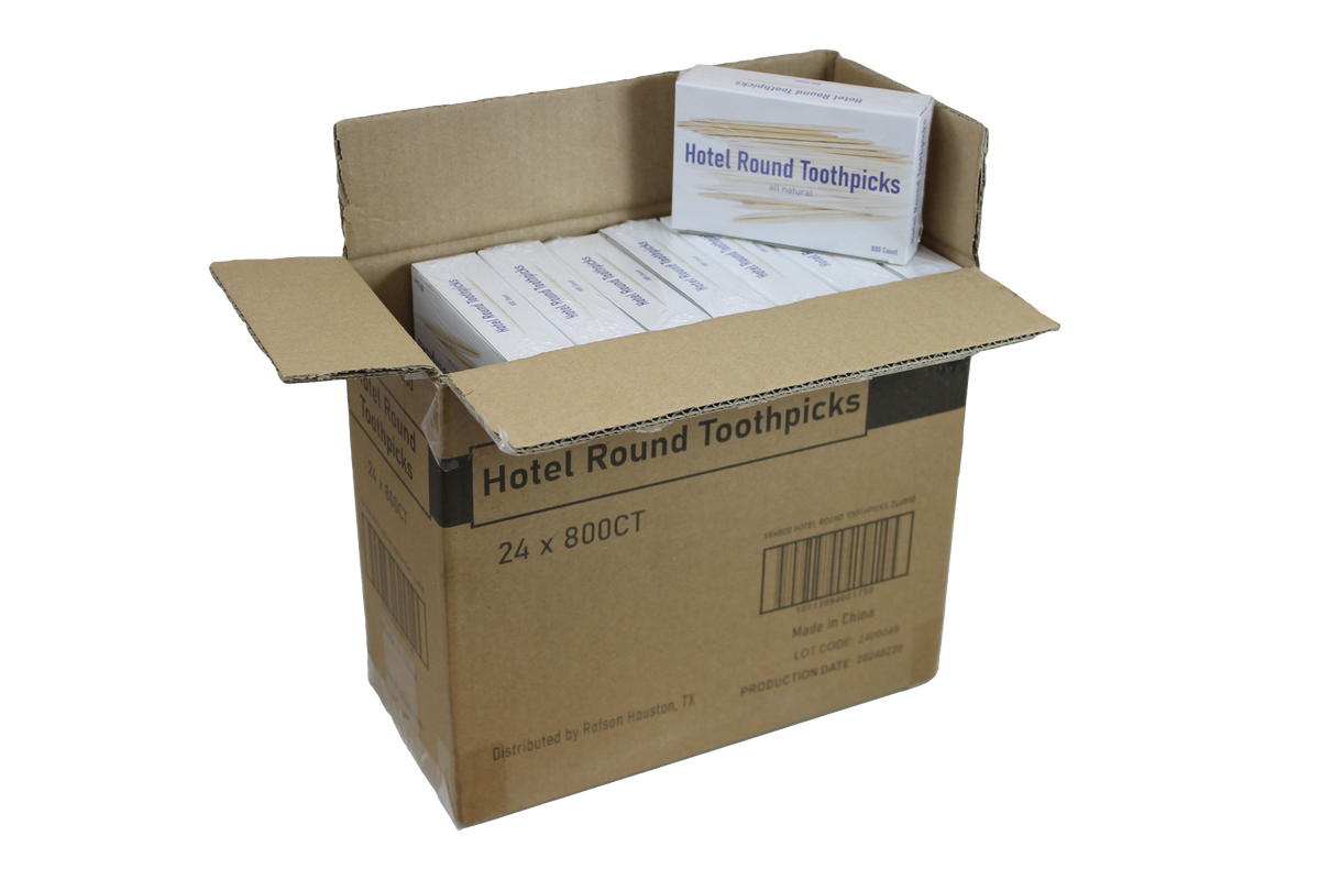 Hotel Round Toothpicks TRH800