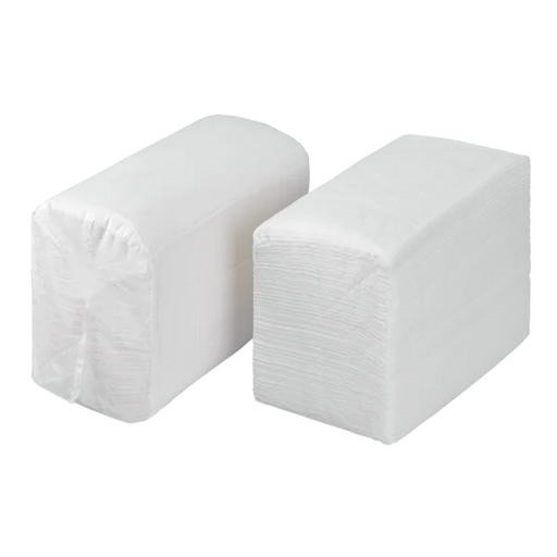 2 Ply White Dinner Napkins 15x17 (3000 Napkins per case)