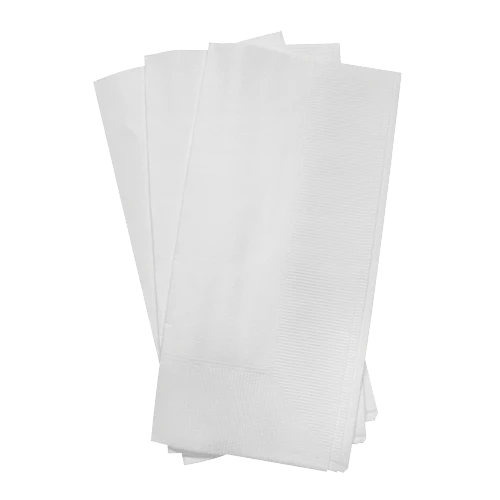 17"x17" Premium Dinner Napkins, White - 2,000 pcs