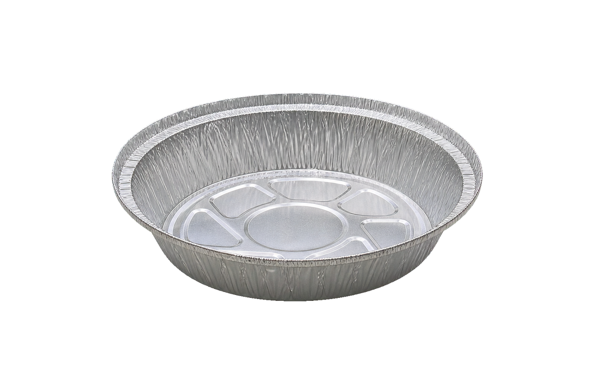 Smart USA RD750 7" Round Aluminum Foil Pans - Premium - Made in USA