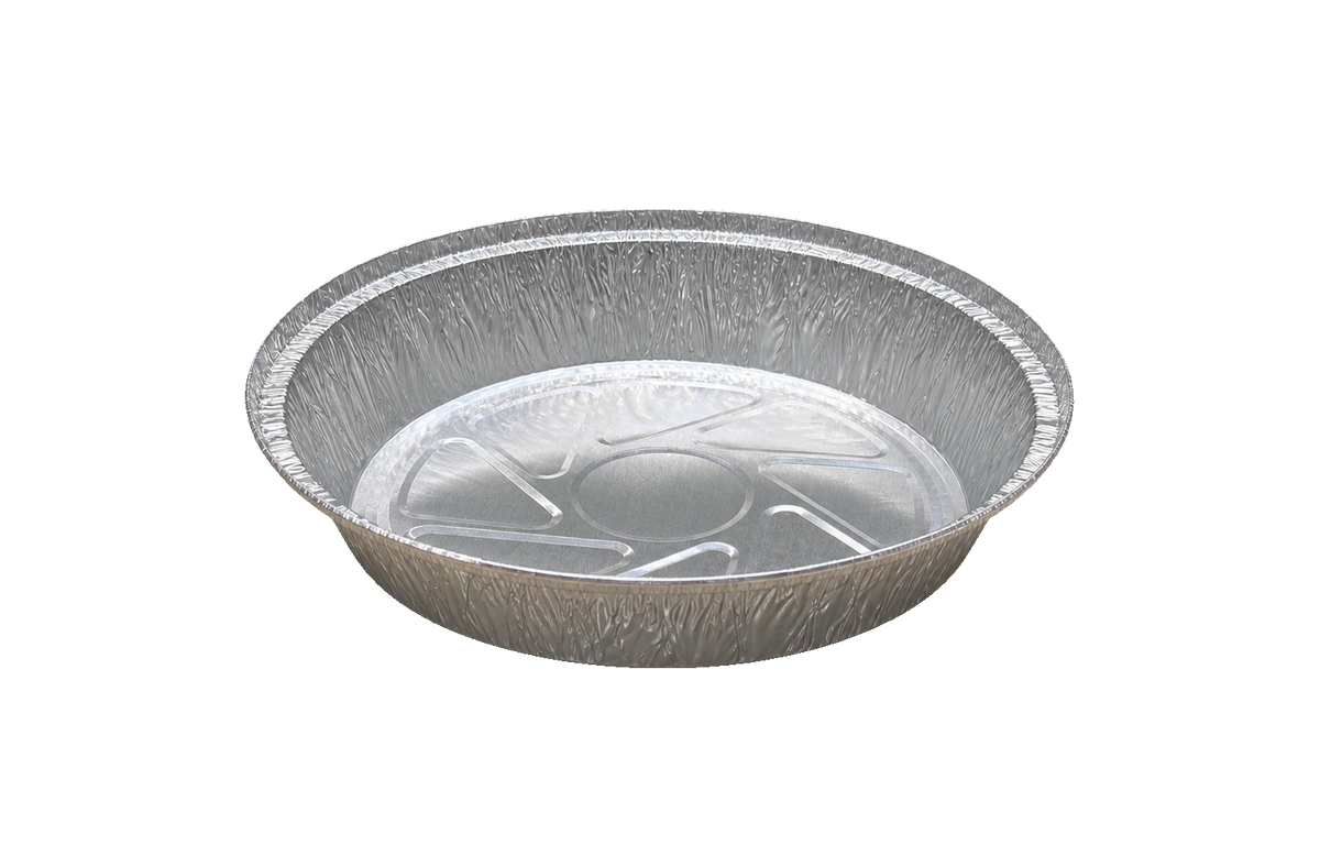 Smart USA RD800 8" Round Aluminum Foil Pans - Made in USA