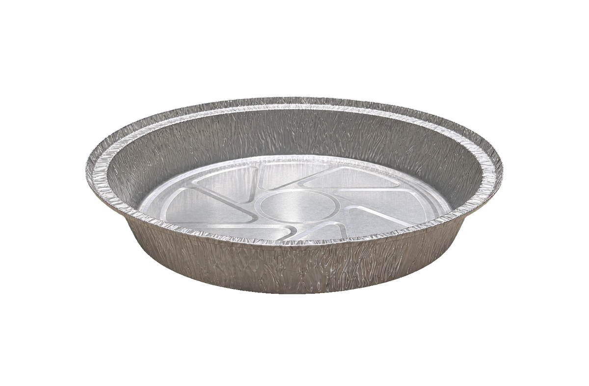 Smart USA RD950 9" Round Aluminum Foil Pans - Premium - Made in USA