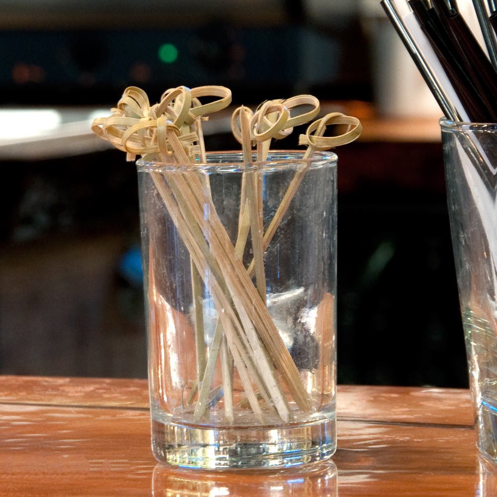 Bamboo Knotted Skewers - 3.5in - 2000 Pcs