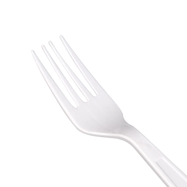 Plastic Extra Heavy Weight Fork (Polypropylene) - White- 1,000 Forks