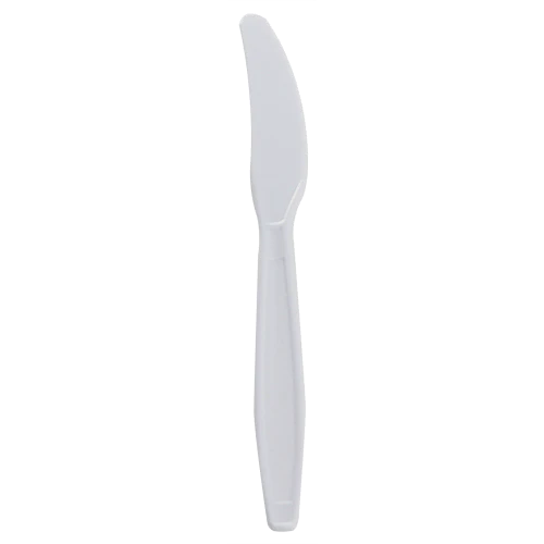 Plastic Heavy Weight White Knife - 1,000 Knives