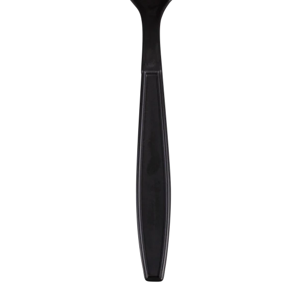 Plastic Heavy Weight Black Tea Spoon - 1,000 Per Case