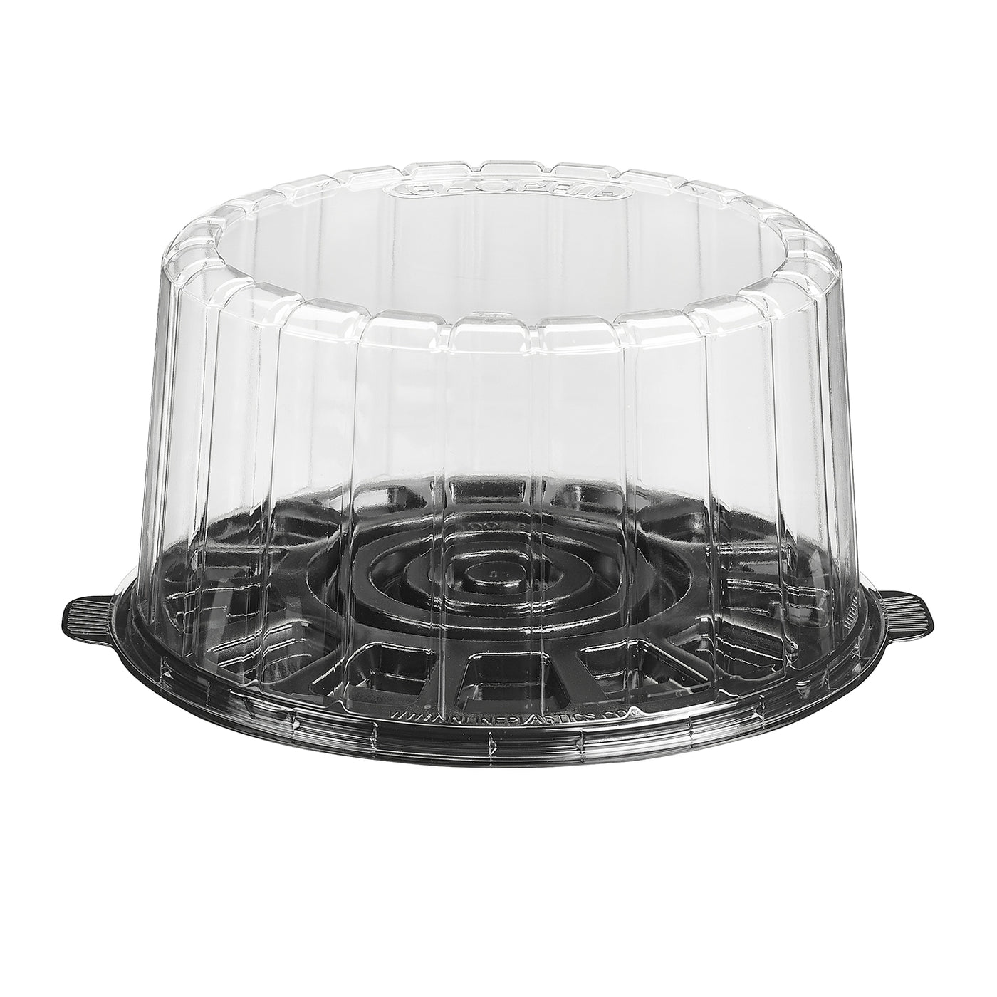 8" Cake Container With Dome Lid (100/cs) - Paper Supplies Plus