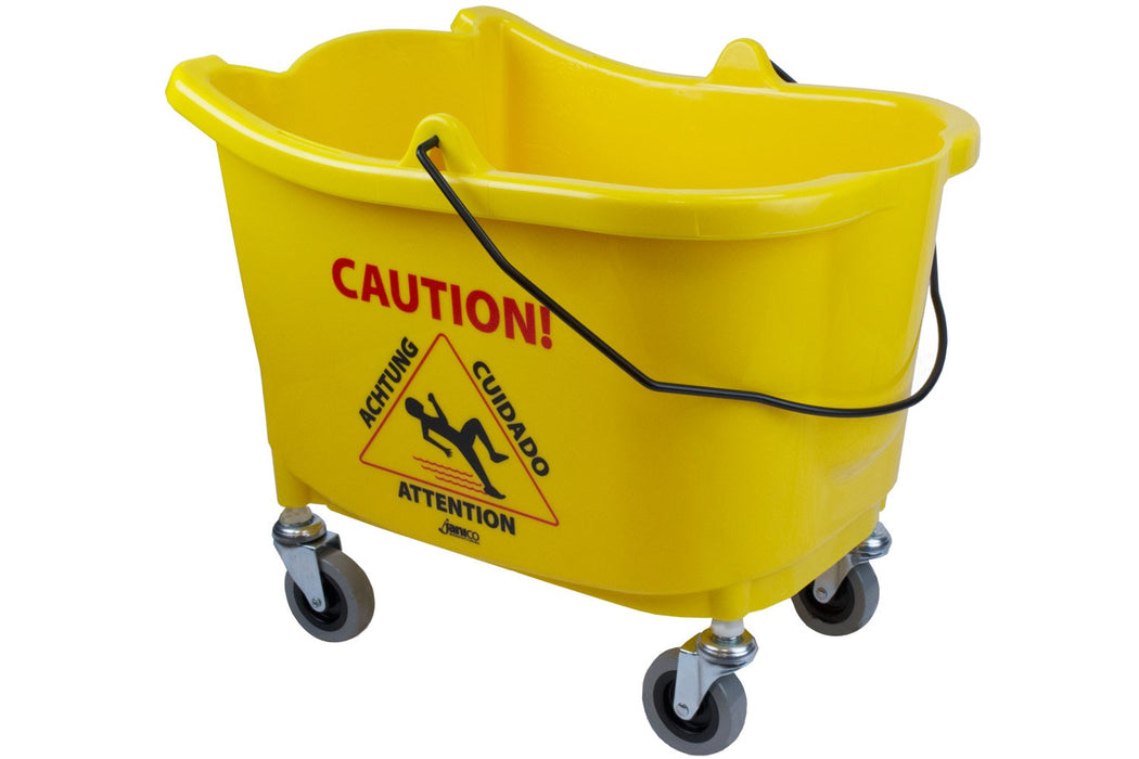 35 Qt Yellow Mop Bucket - Paper Supplies Plus