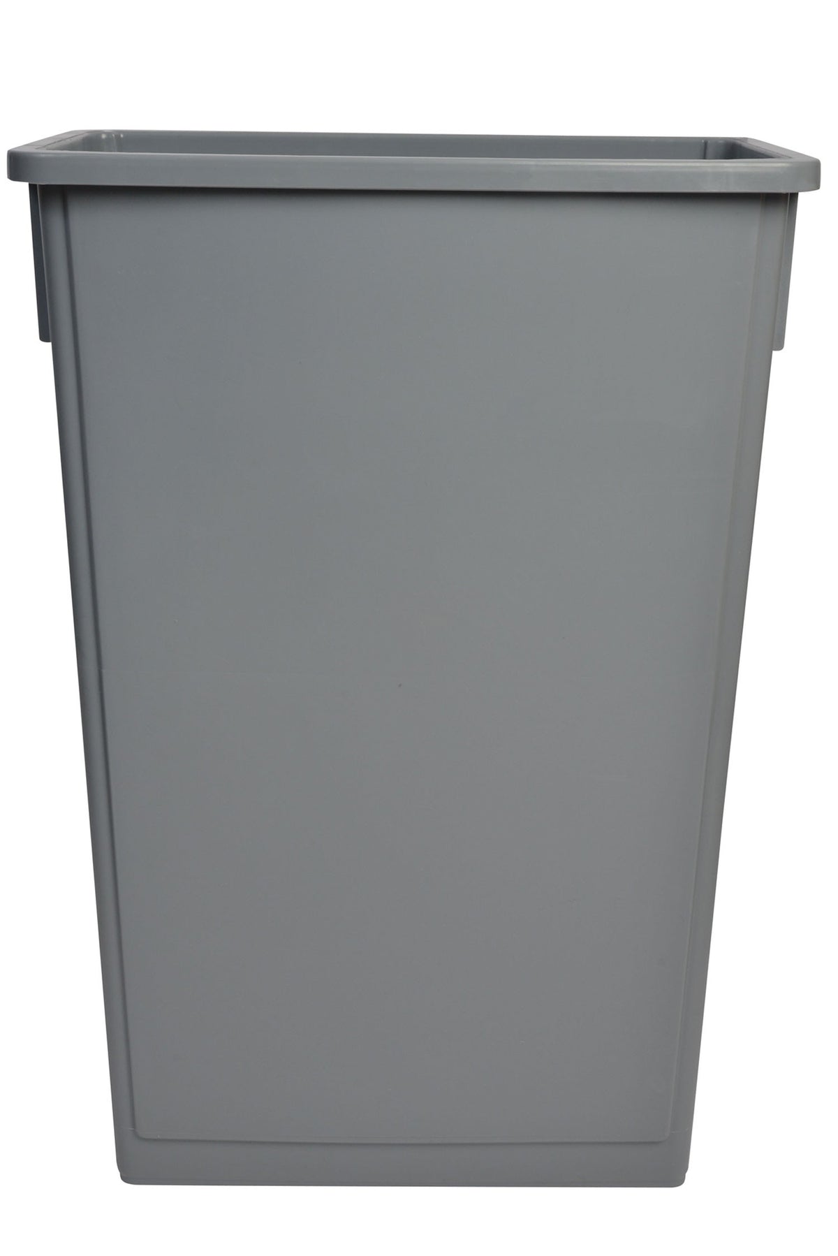 Grey  Rectangular Garbage Can with 23 Gallon Capacity - Paper Supplies Plus