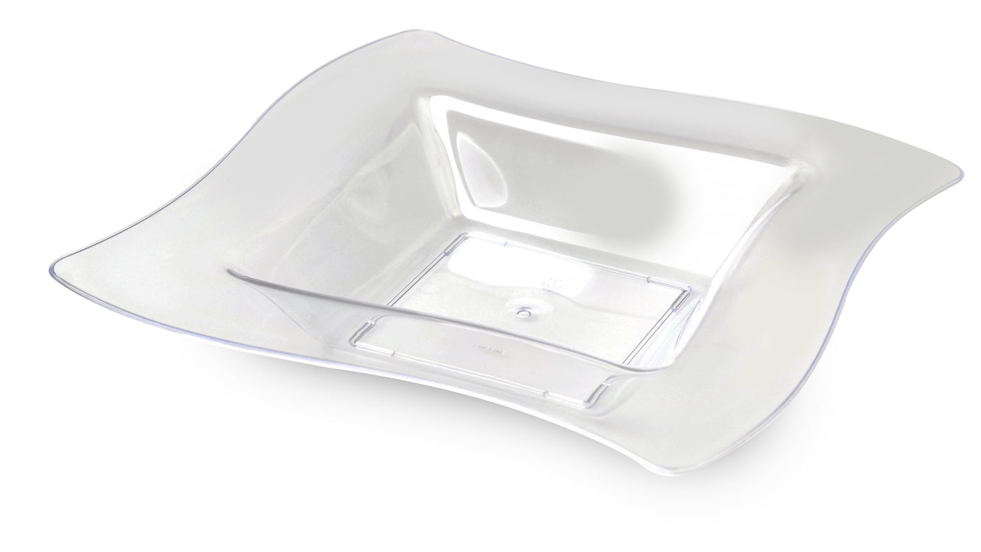 5 oz. Wave-trends Square Bowl (120/CS) - Paper Supplies Plus