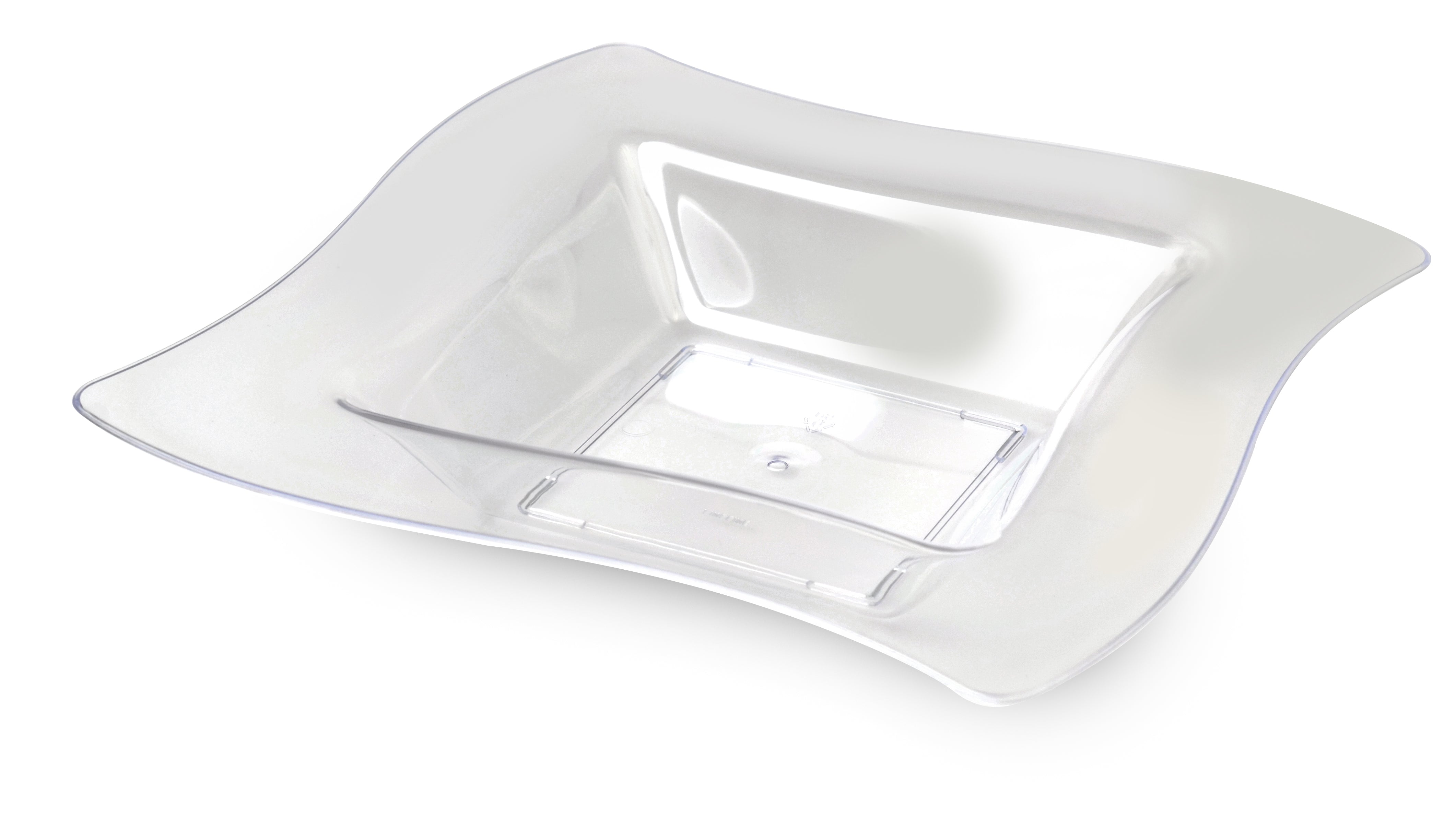 5 oz. Wave-trends Square Bowl (120/CS) - Paper Supplies Plus