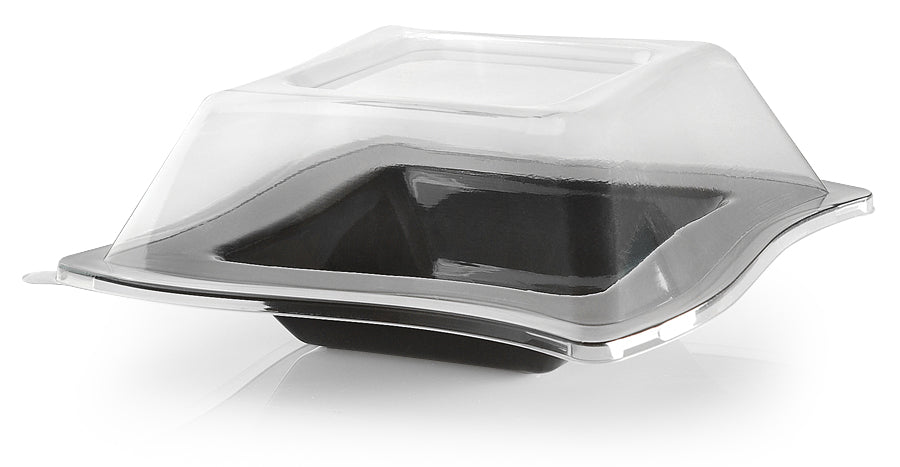 5 oz. Wave-trends Square Bowl (120/CS) - Paper Supplies Plus