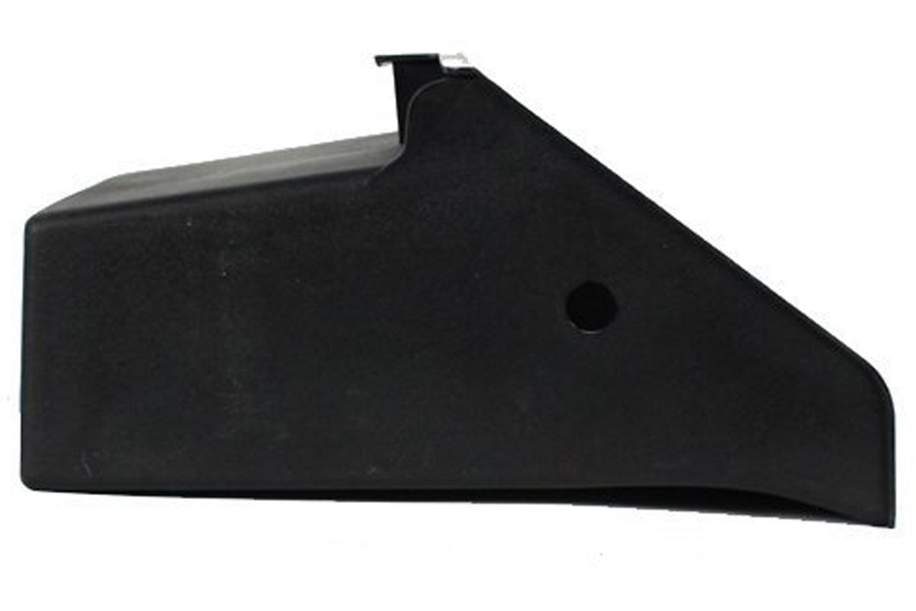 Black Lobby Dust Pan with Aluminum Handle - Paper Supplies Plus