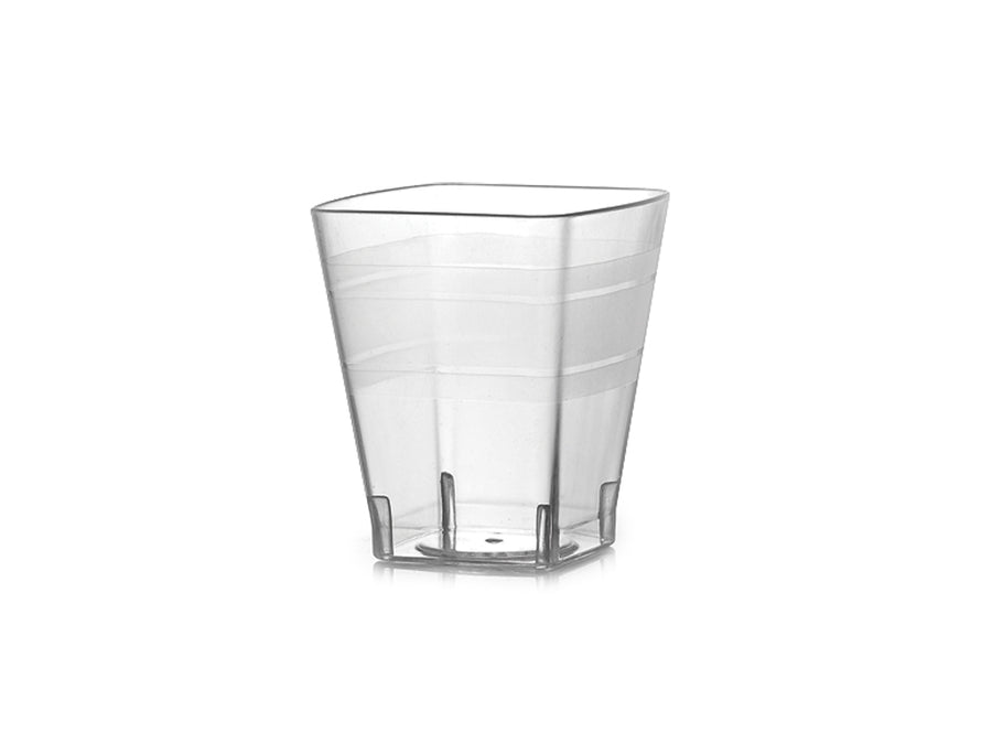 2 oz. Square Shot Glasses (432/CS) - Paper Supplies Plus