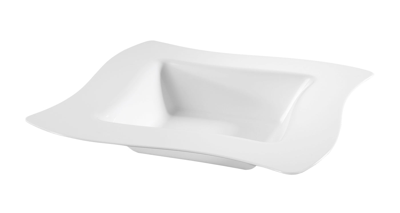 12 oz. Wave-trends Square Bowl (120/CS) - Paper Supplies Plus