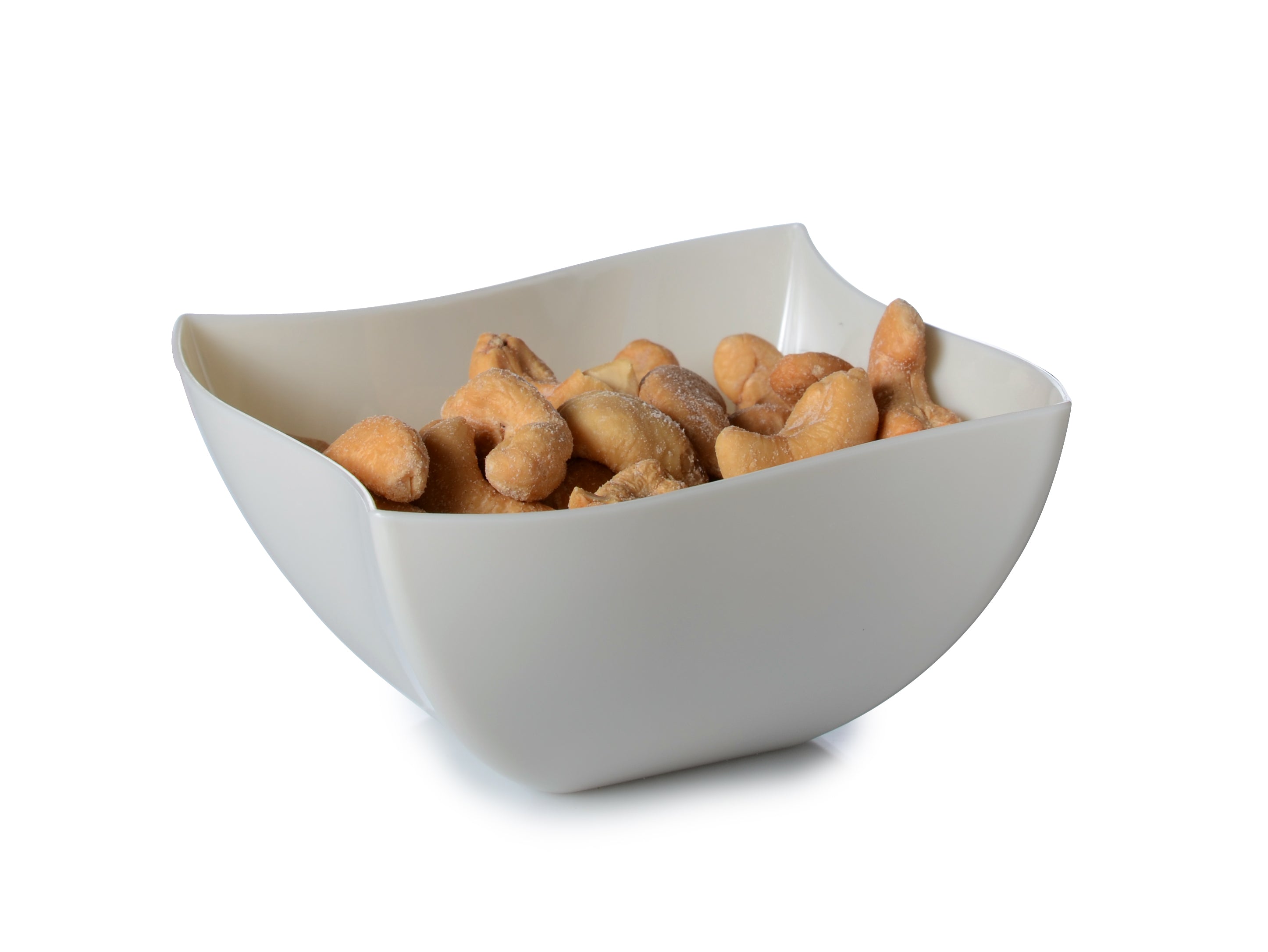 16 oz. Wave-trend Square Salad Bowl (80/CS) - Paper Supplies Plus